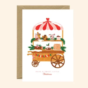 sweet little christmas carte de voeux