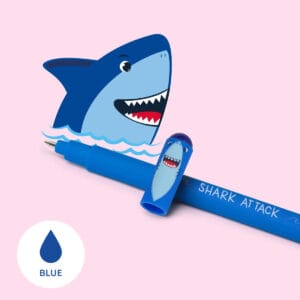 erasable gel pen shark