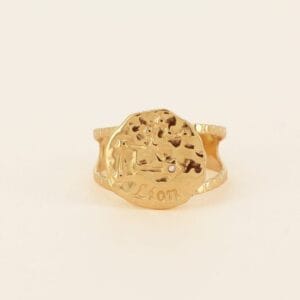 bague astro lion