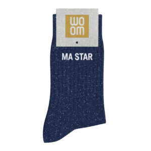 chaussettes À paillettes ma star marine