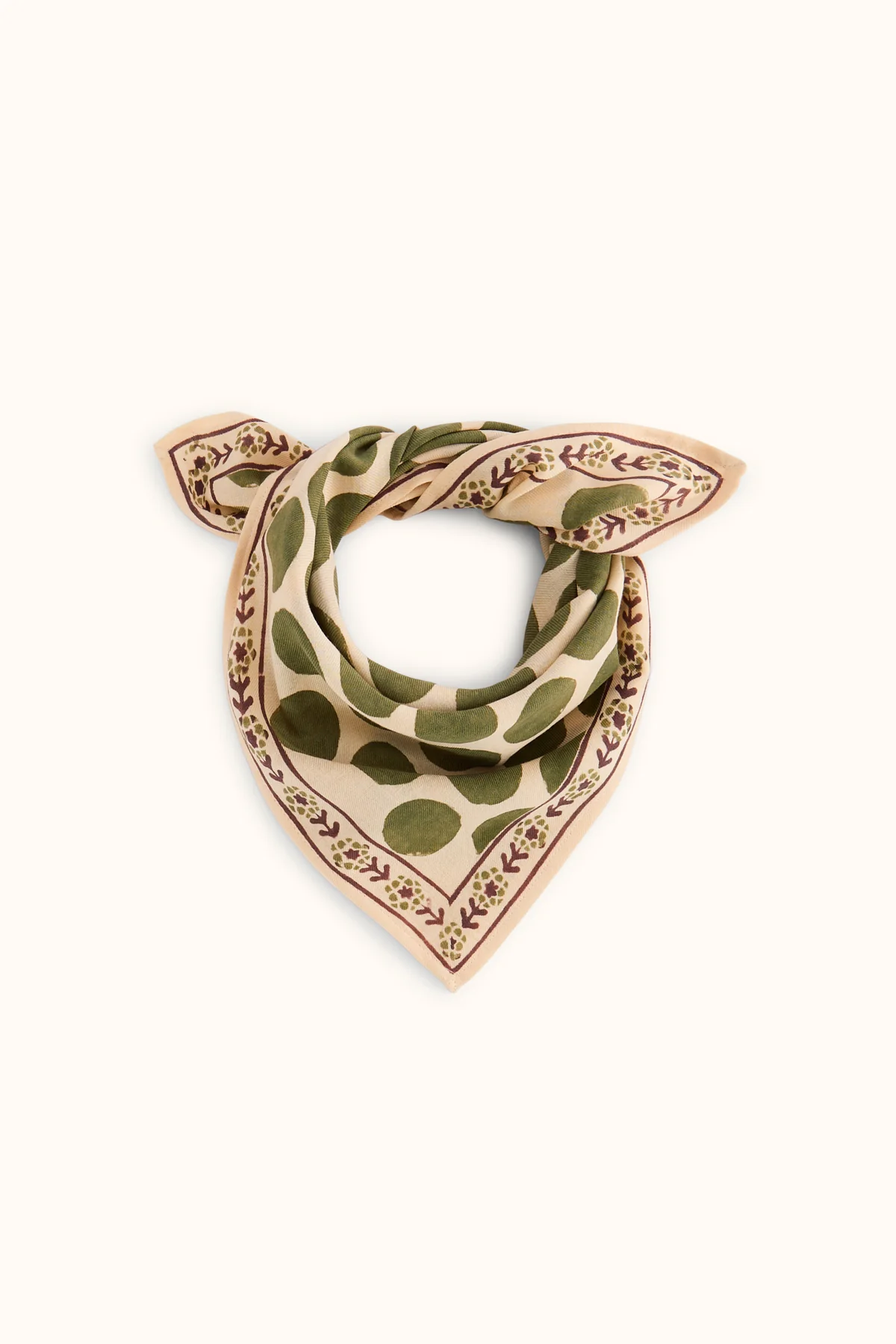 Foulard Manika Pesos Lichen