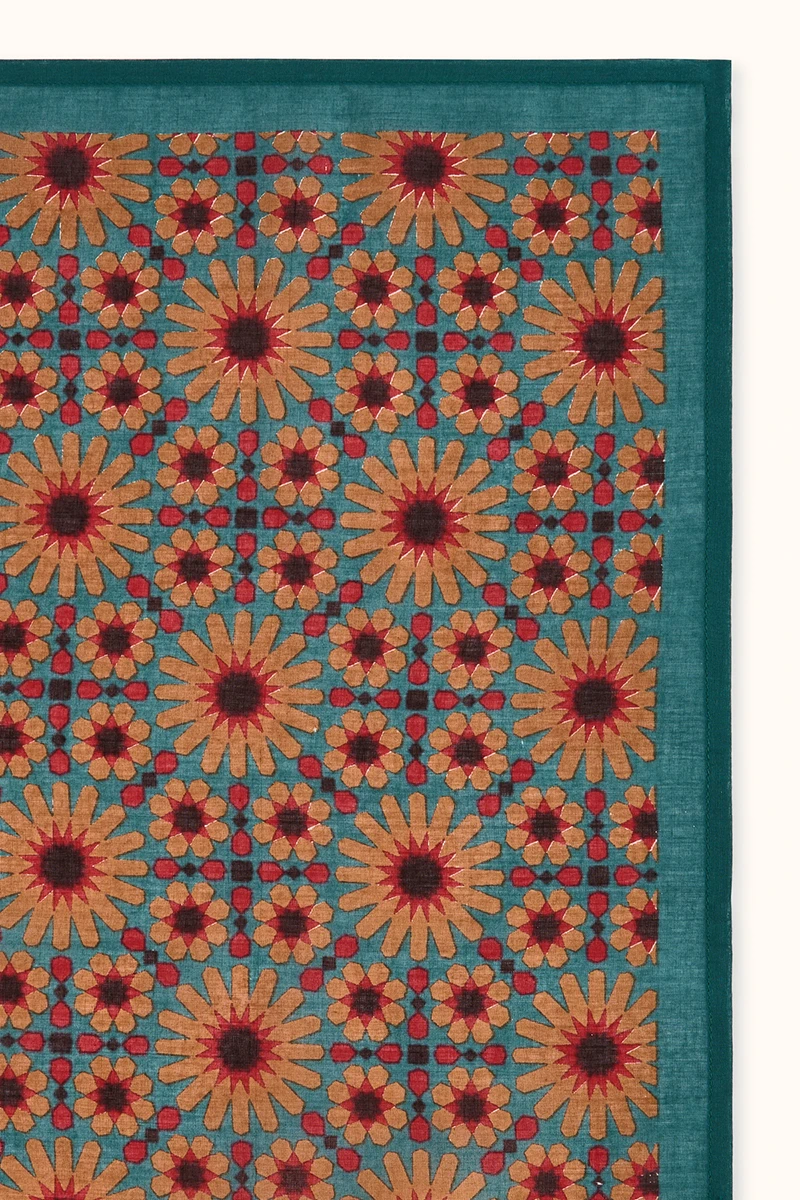 foulard apaches collection salsa falala azul aloe 2