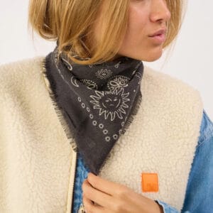 foulard laine alice anthracite