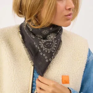 foulard laine alice anthracite