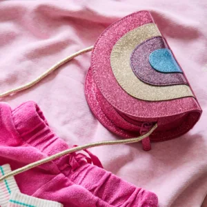 sac arc en ciel À paillettes