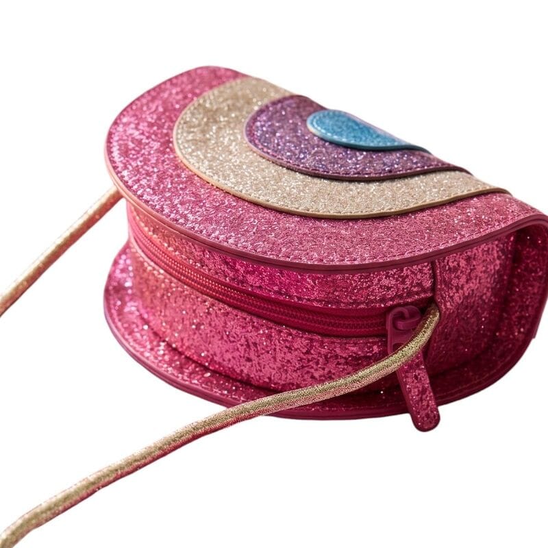 sac arc en ciel À paillettes