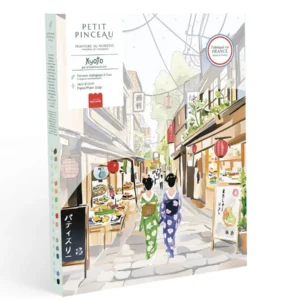 kit peinture au numÉro petit pinceau kyoto la petite Épicerie