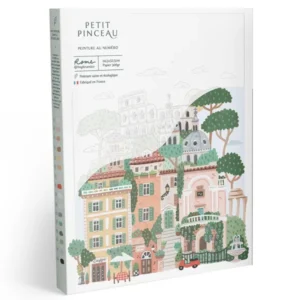 kit peinture au numÉro petit pinceau rome la petite Épicerie