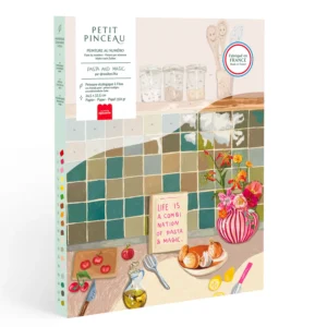 kit peinture au numÉro petit pinceau pasta et magic