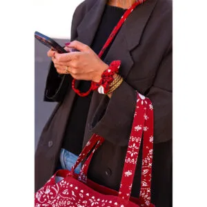 sangle de tÉlÉphone billie bandana cherry