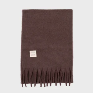 Écharpe en laine marron billybelt