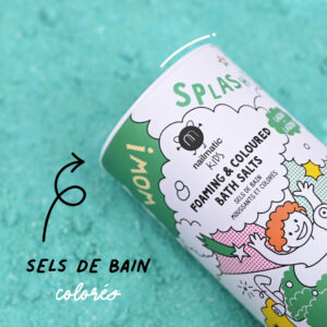 sels de bain colorÉs vert lagon nailmatic
