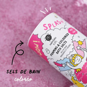 sels de bain colorÉs rose nailmatic