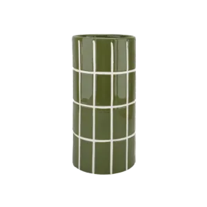 vase carrelage kaki