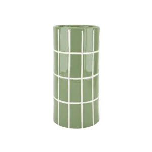 vase carrelage matcha