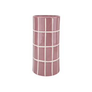 vase carrelage rose